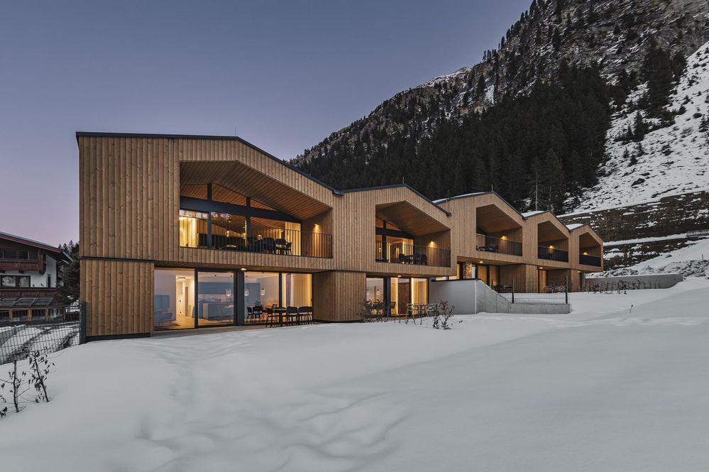 Chaleturlaub über Silvester 2026/27 in St. Leonhard im Pitztal – Panorama Chalets Pitztal